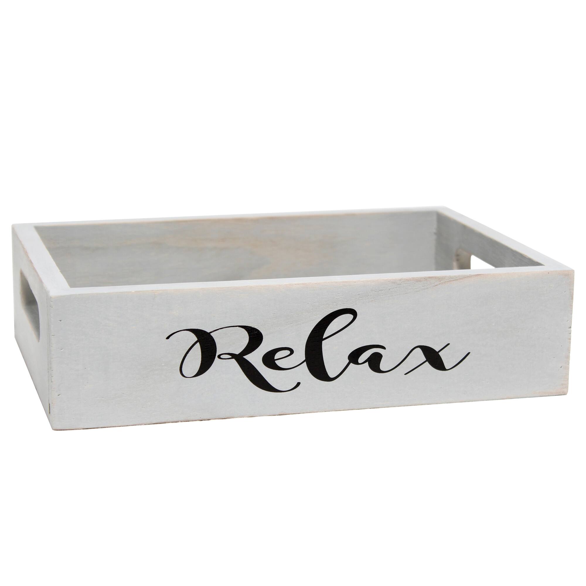 Elegant Designs Small Gray Wash Towel Holder, Frame & Toilet Paper Holder Set